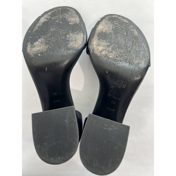 Alexander Wang Abby Cutout Sandals in Black - Picture 7 of 7